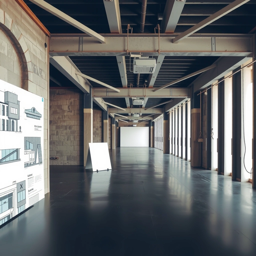 Construction site background